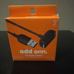 ONN Charging Cable Compatible With Fitbit Charge 5 & Fitbit Luxe Charger